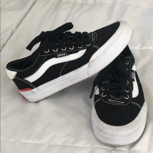 size 1 black vans